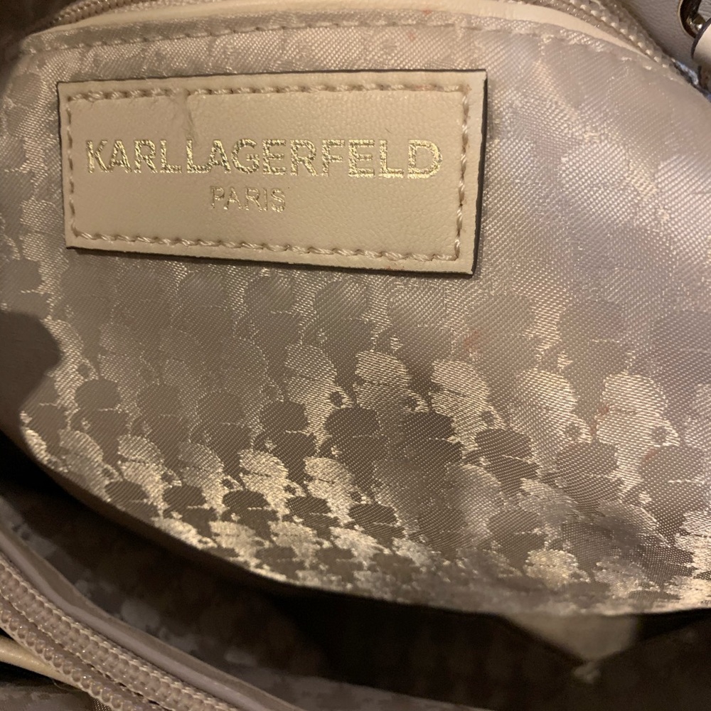 SOLD 🎀 Karl Lagerfeld Tote in leather. - Picture 7 of 8